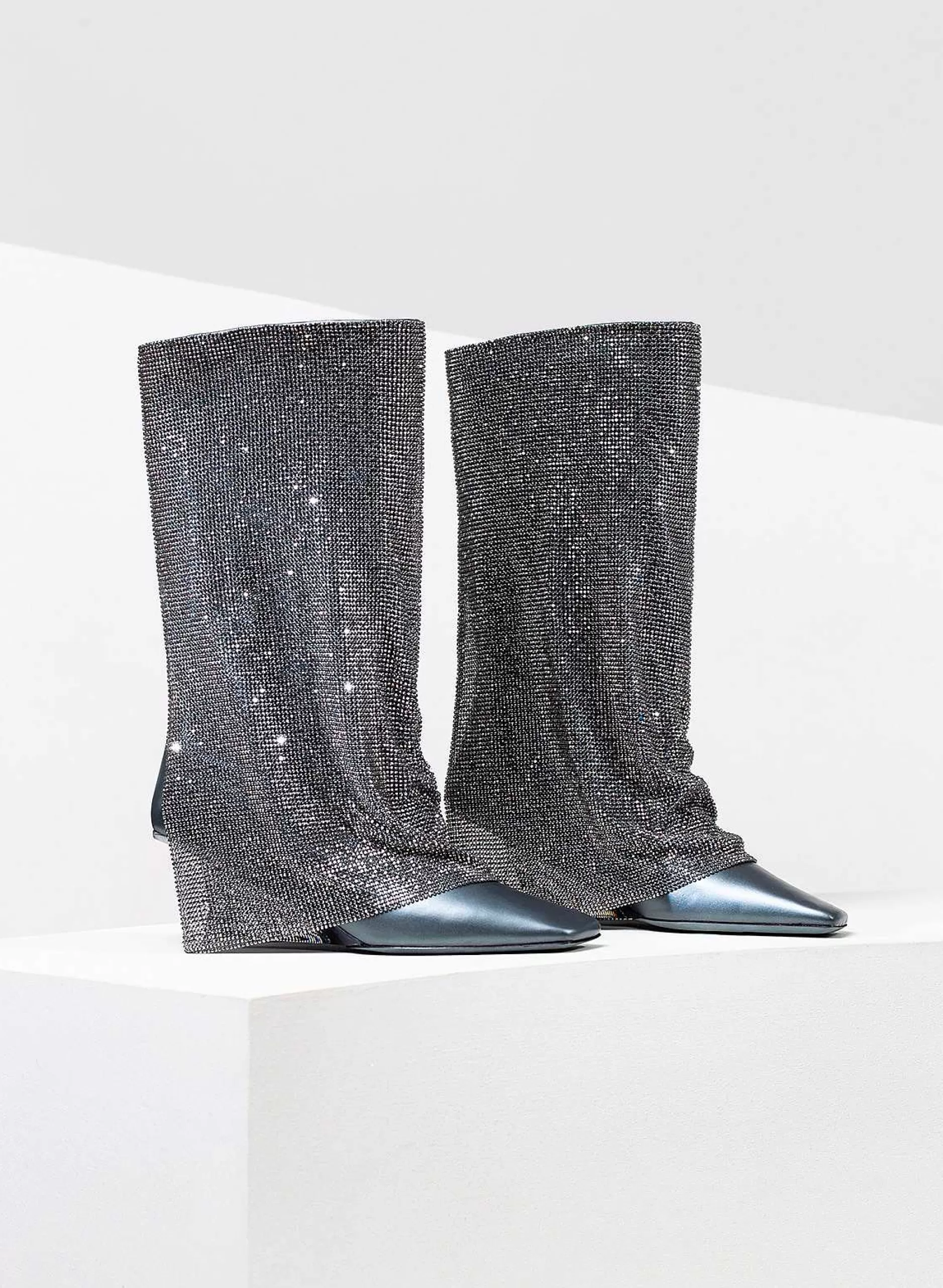 Stivali>Benedetta Bruzziches Virginia Aluminium Black